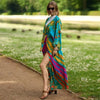 Bohemian Kimono - Bold Prints w Belt-Be-Bohemian