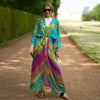 Bohemian Kimono - Bold Prints w Belt-Be-Bohemian