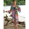 Bohemian Kimono - Bold Prints w Belt-Be-Bohemian