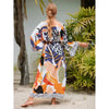 Bohemian Kimono - Bold Prints w Belt-Be-Bohemian