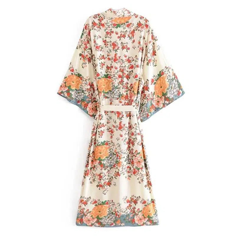 Bohemian Kimono - Sunday Flowers-Be-Bohemian