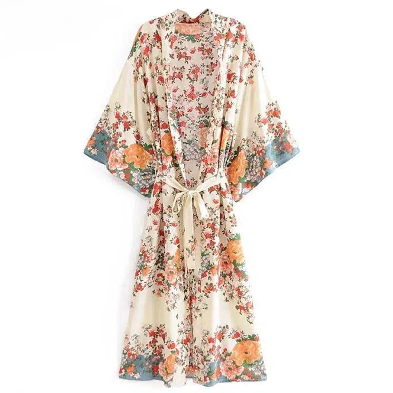 Bohemian Kimono - Sunday Flowers-Be-Bohemian