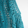 Bohemian Beachwear - Crochet Cover-Up with Fringe Trim-Be-Bohemian