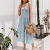 Bohemian Dress - Embroidered V-neck Sexy-Be-Bohemian