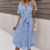 Bohemian Dress - Floral Casual Midi-Be-Bohemian