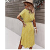Bohemian Dress - Floral Casual Midi-Be-Bohemian
