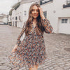 Bohemian Dress - Floral Lantern-Be-Bohemian