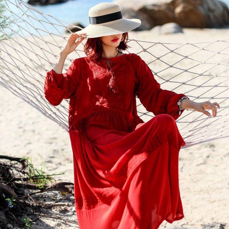 Bohemian Dress - Hippie Long Sleeve - Be-Bohemian Bohemian Dress - Hippie Long Sleeve - Be-Bohemian