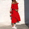 Bohemian Dress - Irregular Hem-Be-Bohemian
