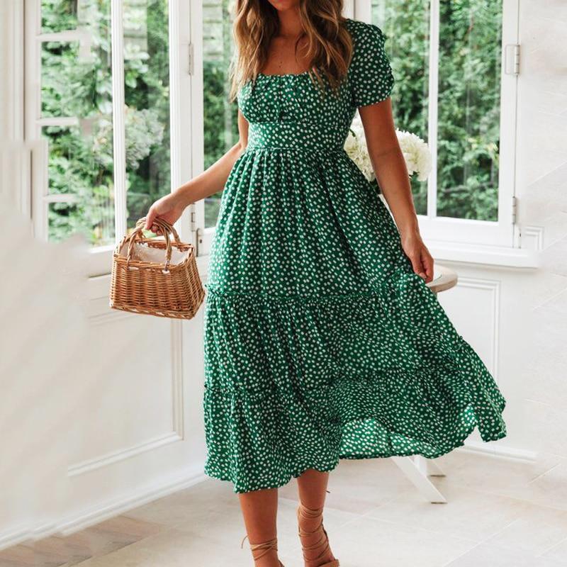 Be-Bohemian-Bohemian dress with a Vintage feel