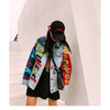 Bohemian Jacket - Graffiti Denim-Be-Bohemian