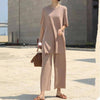 Bohemian Set - Knitted Silk Loungewear-Be-Bohemian