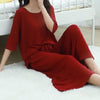 Bohemian Set - Short Sleeve Loungewear-Be-Bohemian