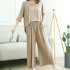 Bohemian Set - Short Sleeve Loungewear-Be-Bohemian
