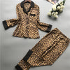 Bohemian Set - Silk Leopard Loungewear-Be-Bohemian