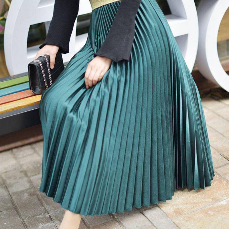 Bohemian Skirt - Metalic Pleats-Be-Bohemian