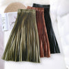 Bohemian Skirt - Vintage Pleated Satin-Be-Bohemian