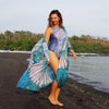 Boho Beachwear - Chiffon Angel Wings Kimono-Be-Bohemian