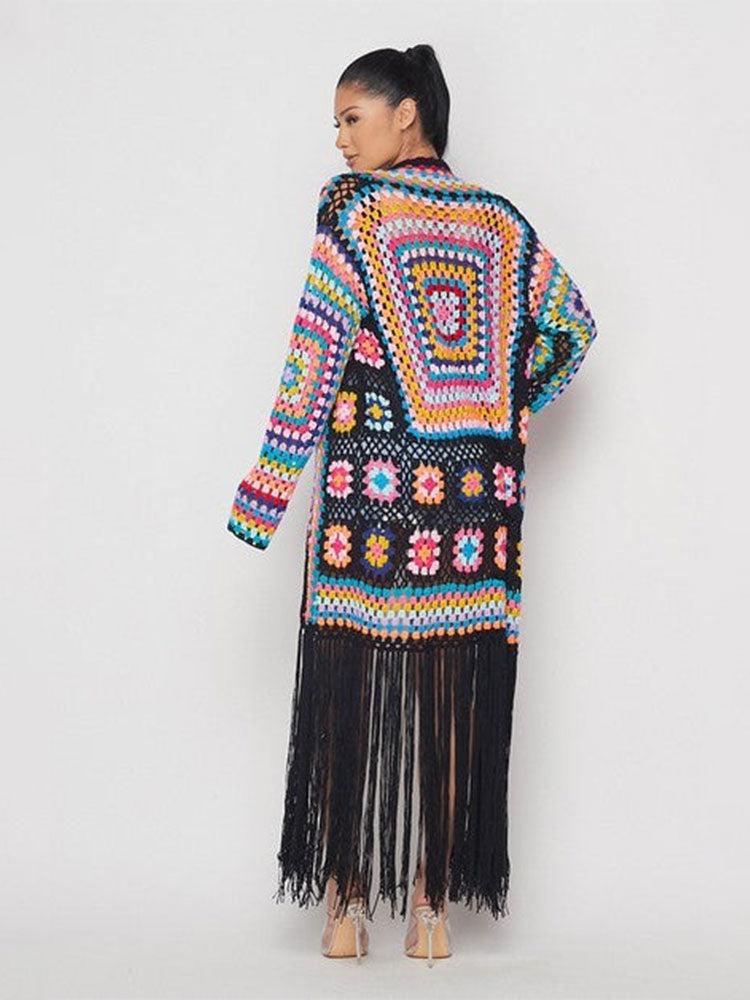 Boho Beachwear - crochet cover-Be-Bohemian