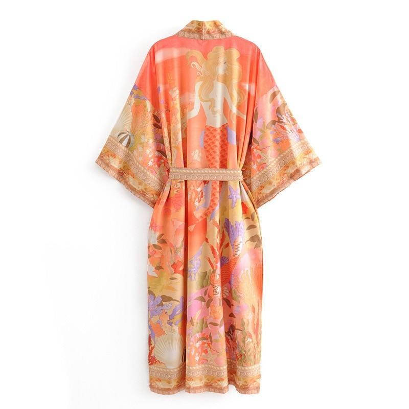 Be-Bohemian-Print Kimono