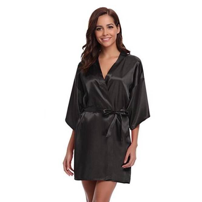 Boho Kimono - Short Satin-Be-Bohemian