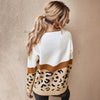 Boho Top - Leopard Knitted Sweater-Be-Bohemian