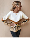 Boho Top - Leopard Knitted Sweater-Be-Bohemian