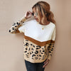 Boho Top - Leopard Knitted Sweater-Be-Bohemian