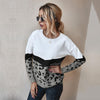 Boho Top - Leopard Knitted Sweater-Be-Bohemian